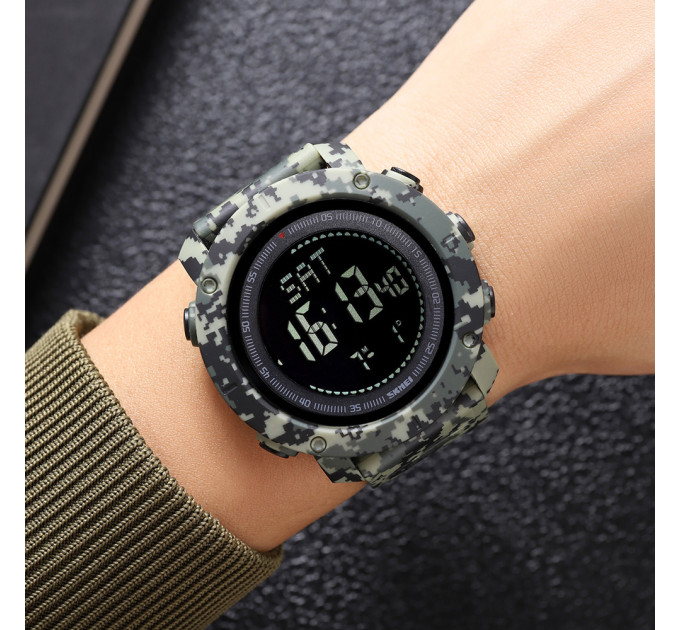 Skmei 2095CMGN Camo Green Compass