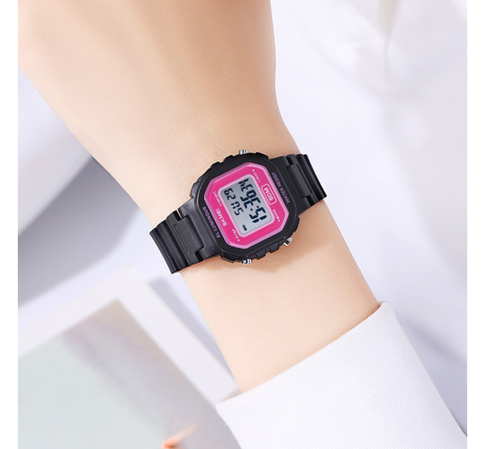 Skmei 2326BKRD Black-Rose Red