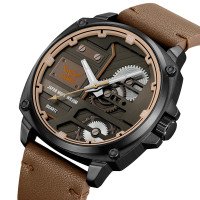 Skmei 2289BKLBN Black-Light Brown