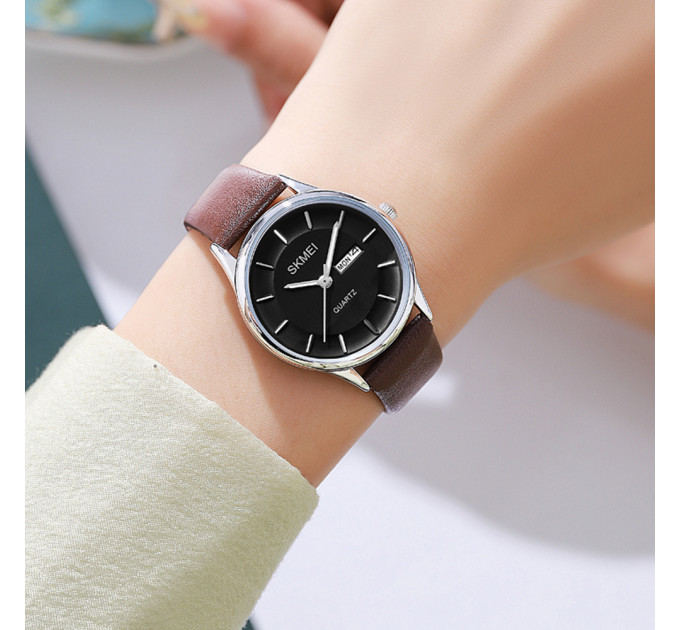 Skmei 2251SIBN Silver-Brown