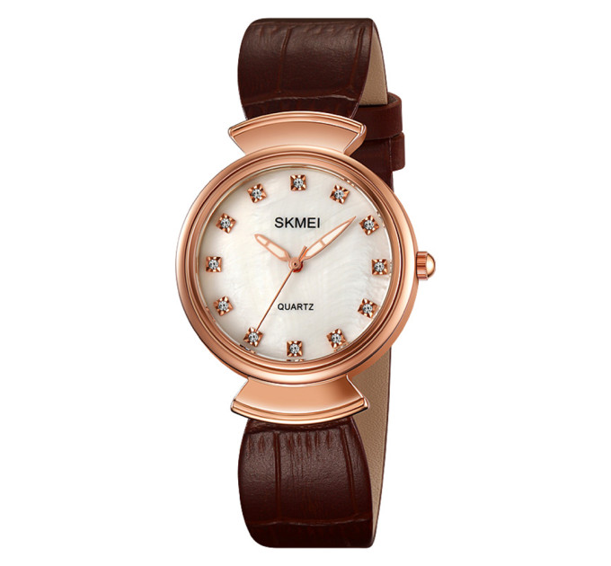 Skmei 2165RGWTBN Rose Gold-White-Brown