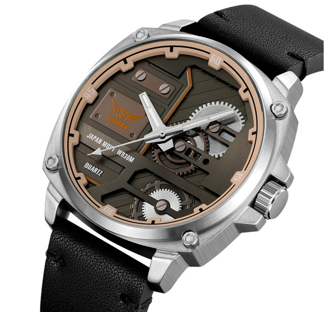 Skmei 2289SIBK Silver-Black