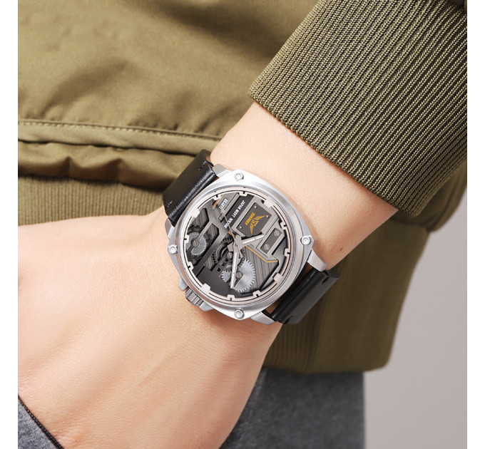 Skmei 2289SIBK Silver-Black