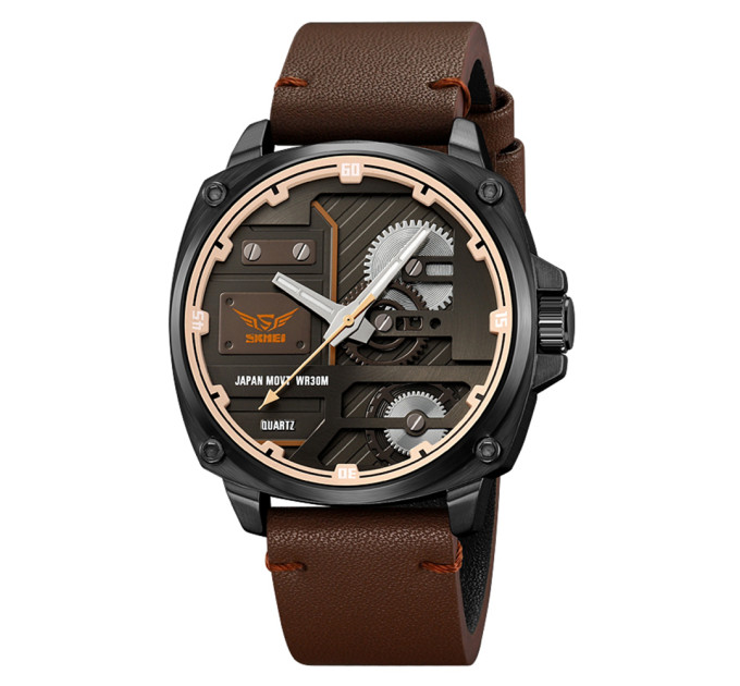 Skmei 2289BKBN Black-Brown