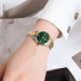 Curren 9094 Silver-Gold-Green