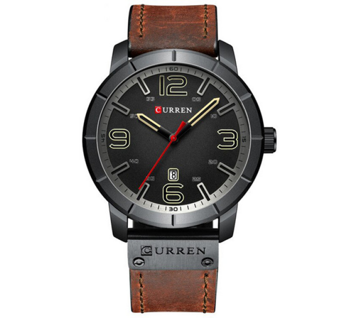 Curren 8327 Black-Brown