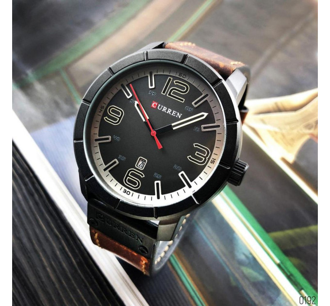 Curren 8327 Black-Brown