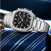 Curren 8459 Silver-Black