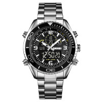 Skmei 1600SIBK Silver-Black