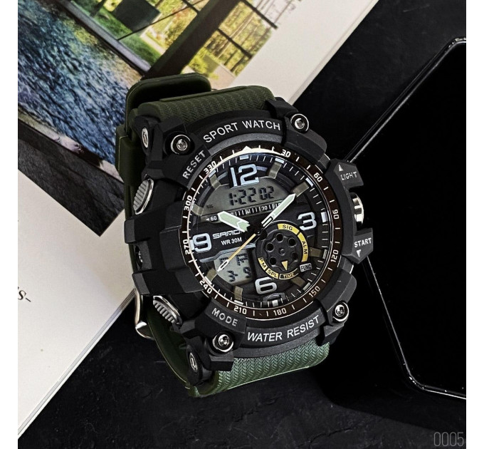 Sanda 759 Green-Black