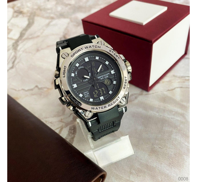 Sanda 739 Black-Silver