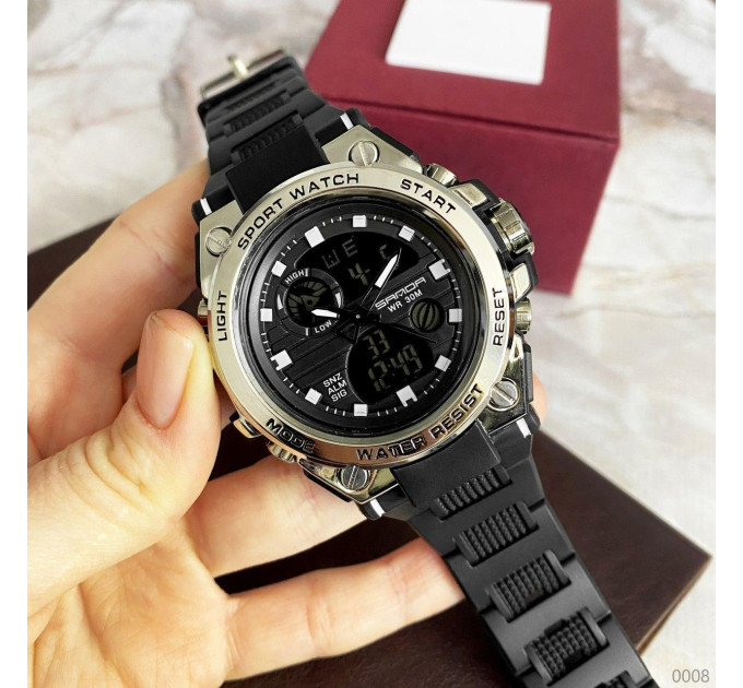 Sanda 739 Black-Silver