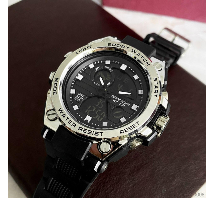 Sanda 739 Black-Silver