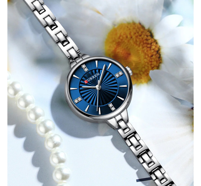 Curren 9097L Silver-Blue