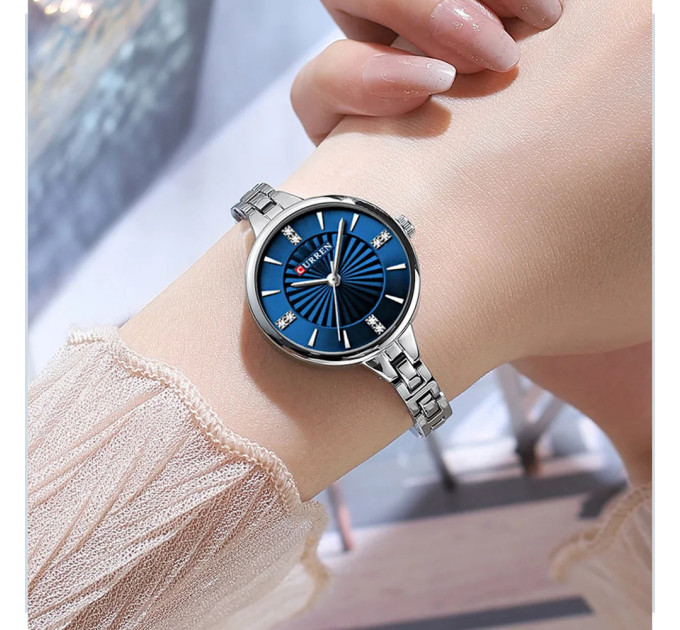 Curren 9097L Silver-Blue