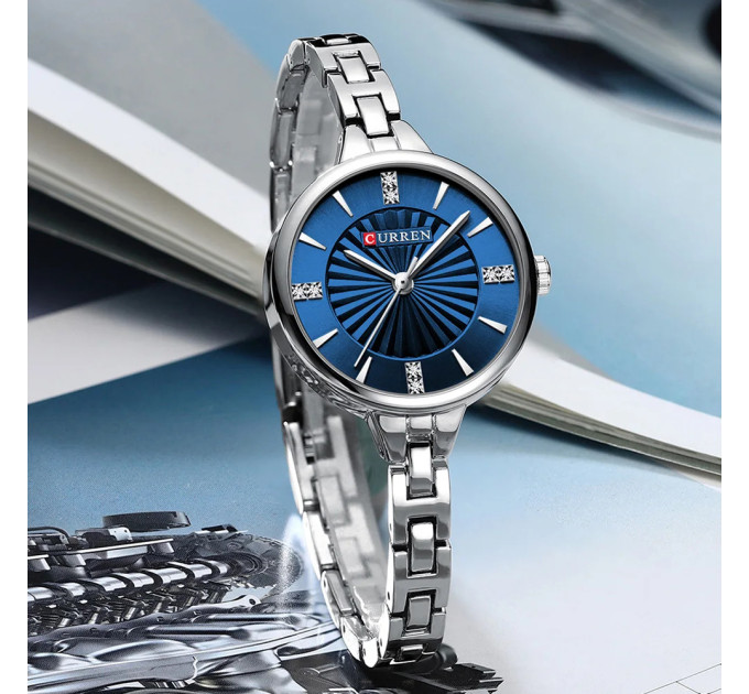 Curren 9097L Silver-Blue
