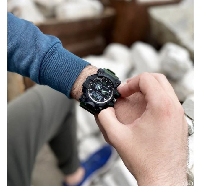 Sanda 742 Green-Black