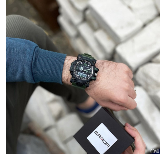 Sanda 742 Green-Black