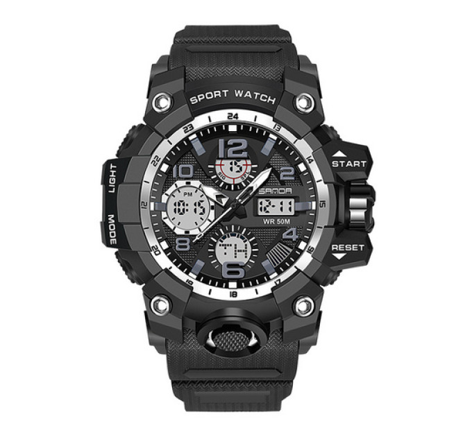 Sanda 6021 Black-Silver