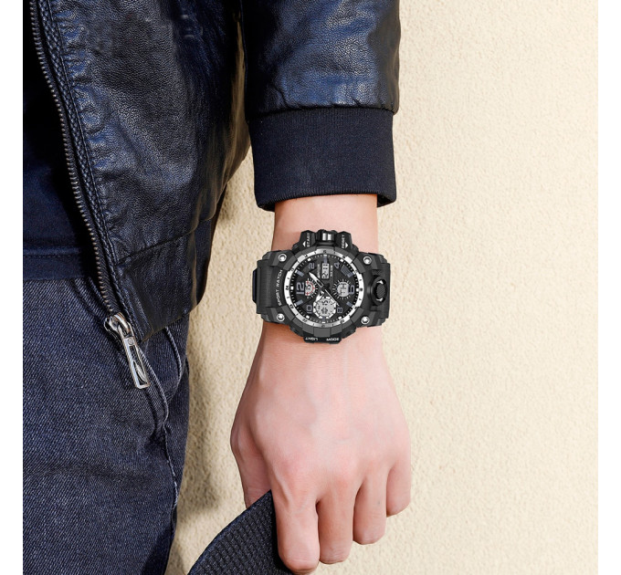 Sanda 6021 Black-Silver