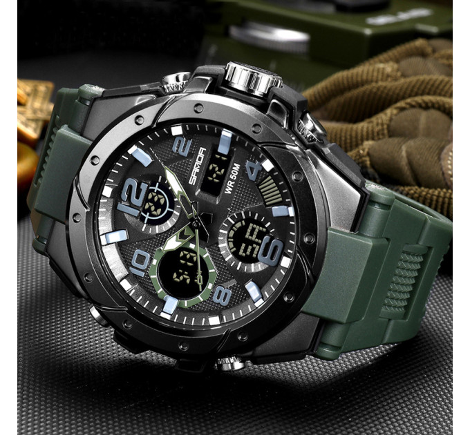 Sanda 6008 Green-Black