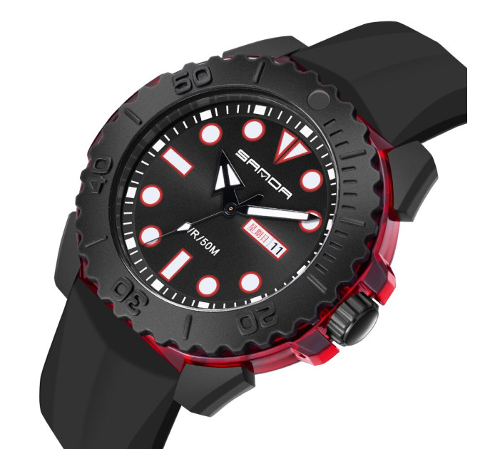 Sanda 3118 Black-Red