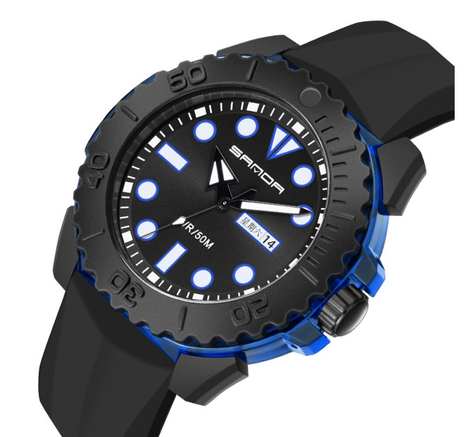 Sanda 3118 Black-Blue