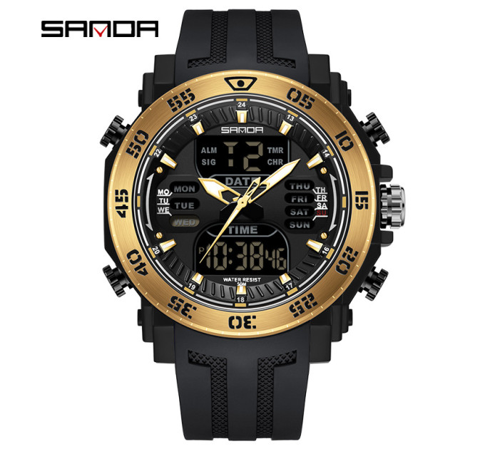 Sanda 6029 Black-Gold