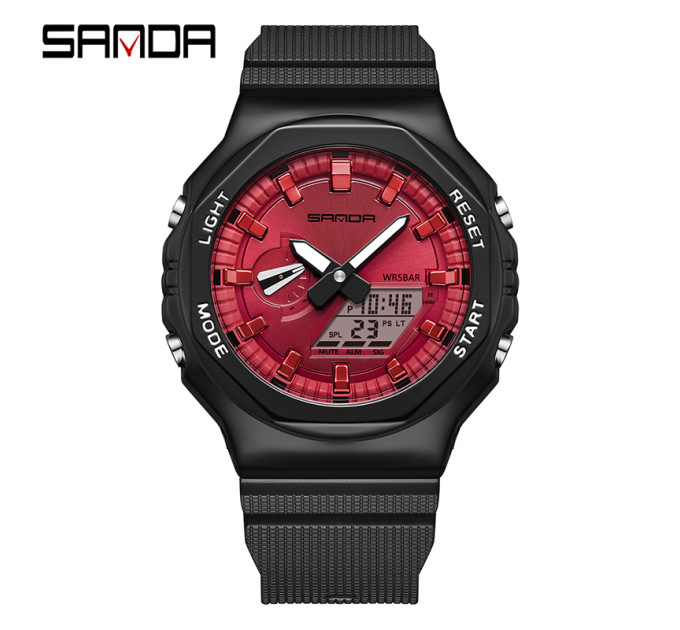 Sanda 3167 Black-Red