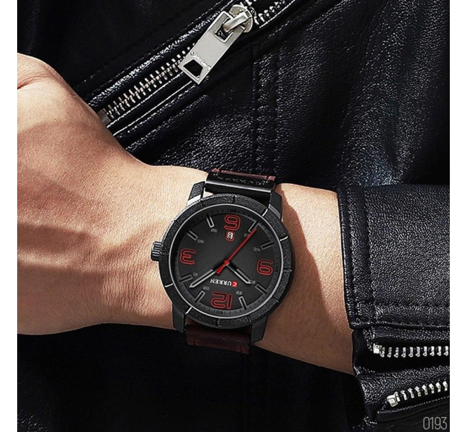 Curren 8327 Red-Black