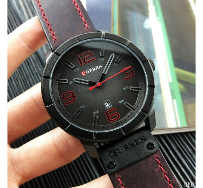 Curren 8327 Red-Black