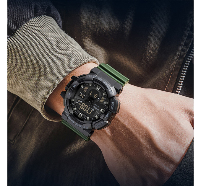 Sanda 3129 Black-Green