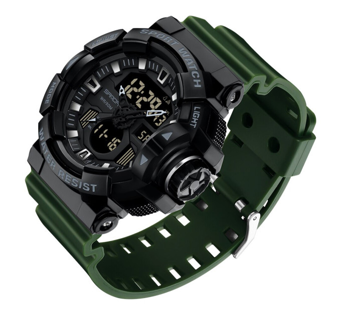 Sanda 3129 Black-Green