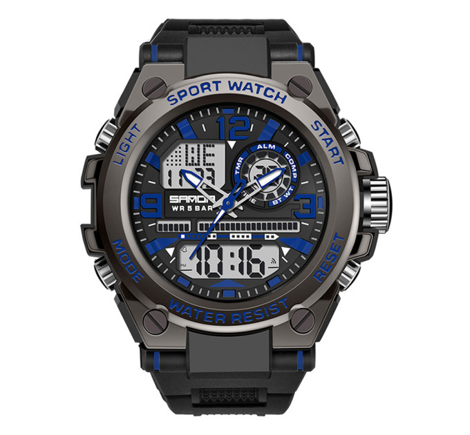 Sanda 6024 Black-Blue