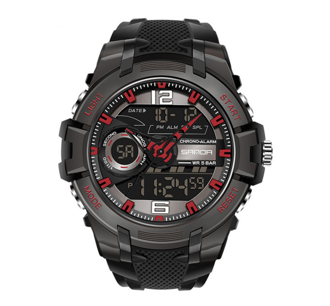 Sanda 6015 Black-Red