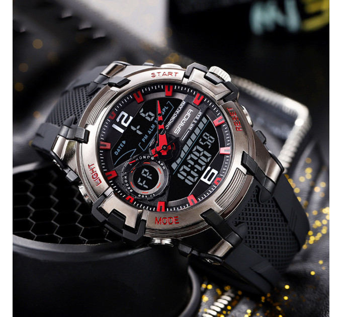 Sanda 6015 Black-Red