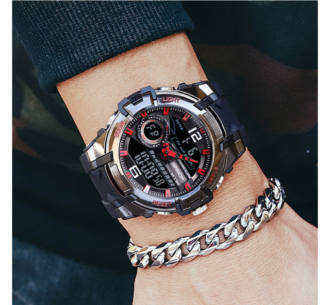 Sanda 6015 Black-Red