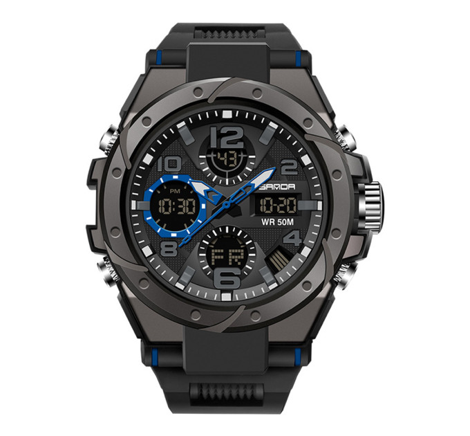 Sanda 6008 Black-Blue