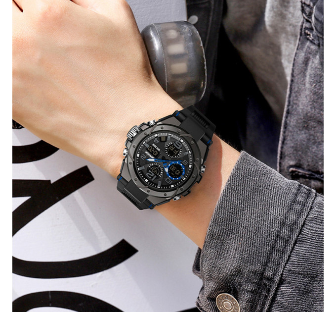 Sanda 6008 Black-Blue