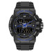 Sanda 6025 Black-Blue