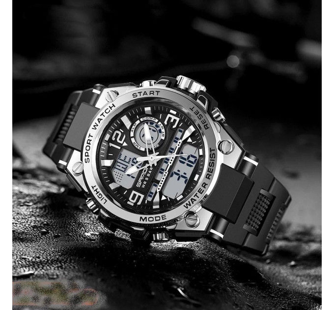 Sanda 6024 Black-Silver