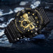 Sanda 3129 Black-Gold