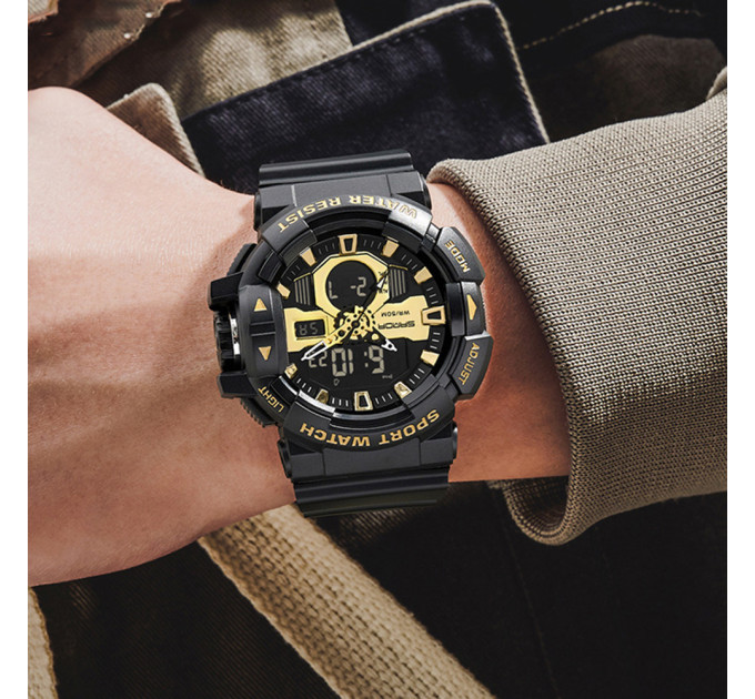 Sanda 3129 Black-Gold