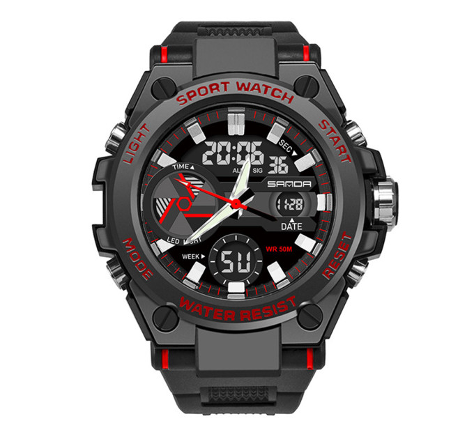 Sanda 3311 Black-Red