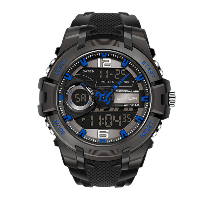 Sanda 6015 Black-Blue