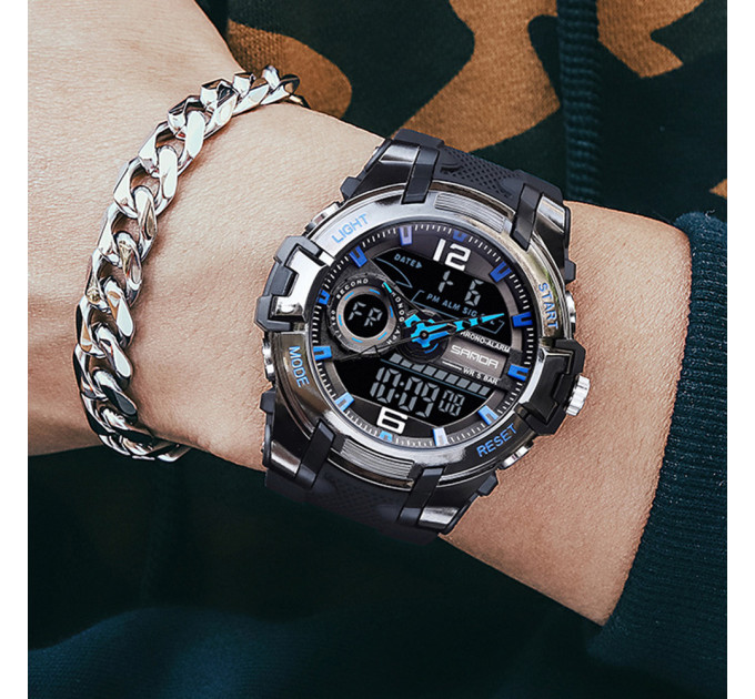 Sanda 6015 Black-Blue