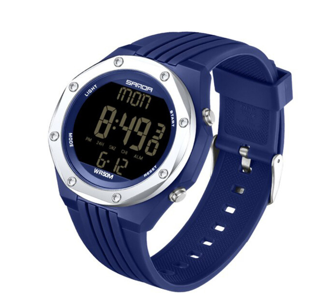 Sanda 6093 Blue-Silver