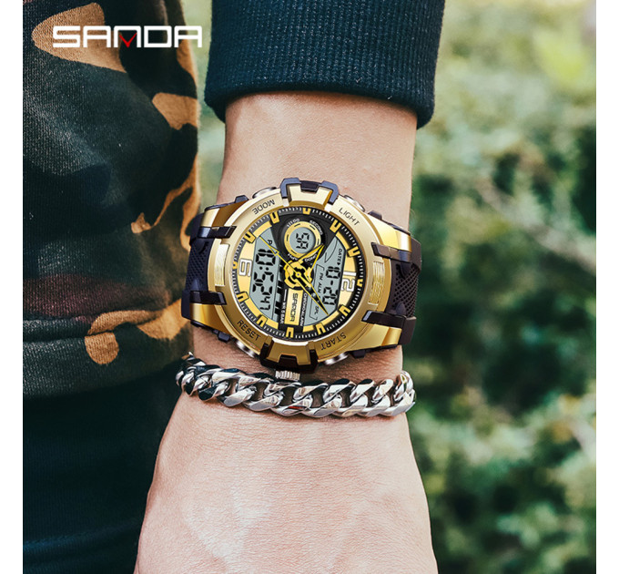Sanda 6015 Black-Gold