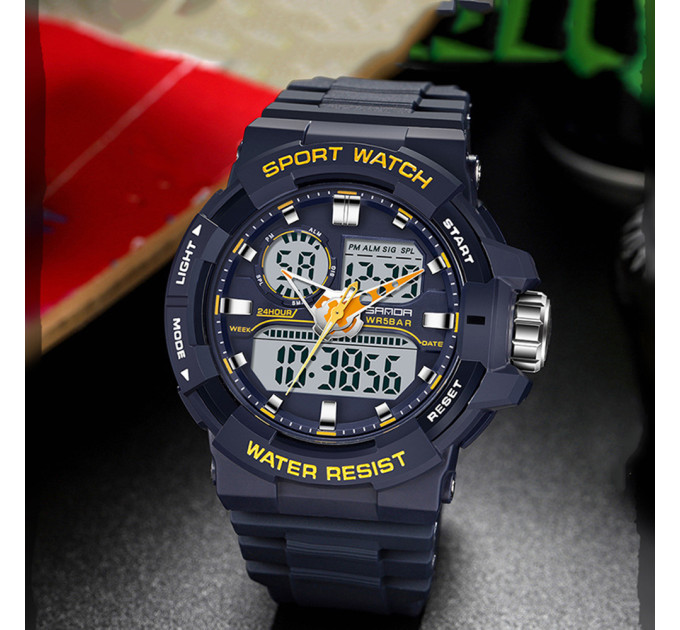 Sanda 6025 Black-Orange