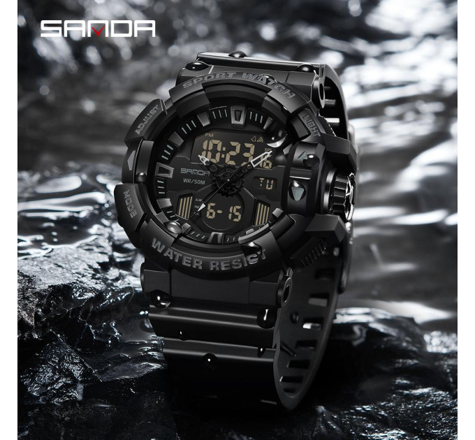 Sanda 3129 All Black